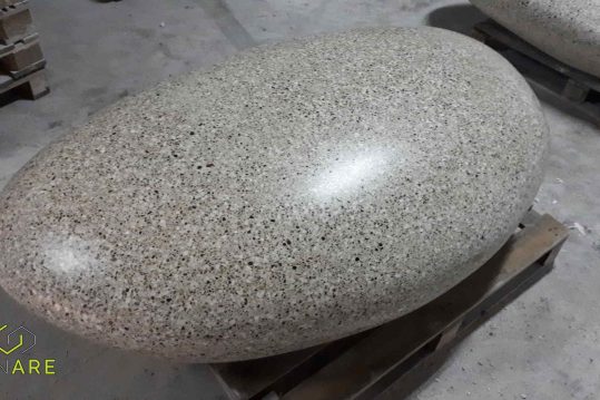 ławka betonowa jajko